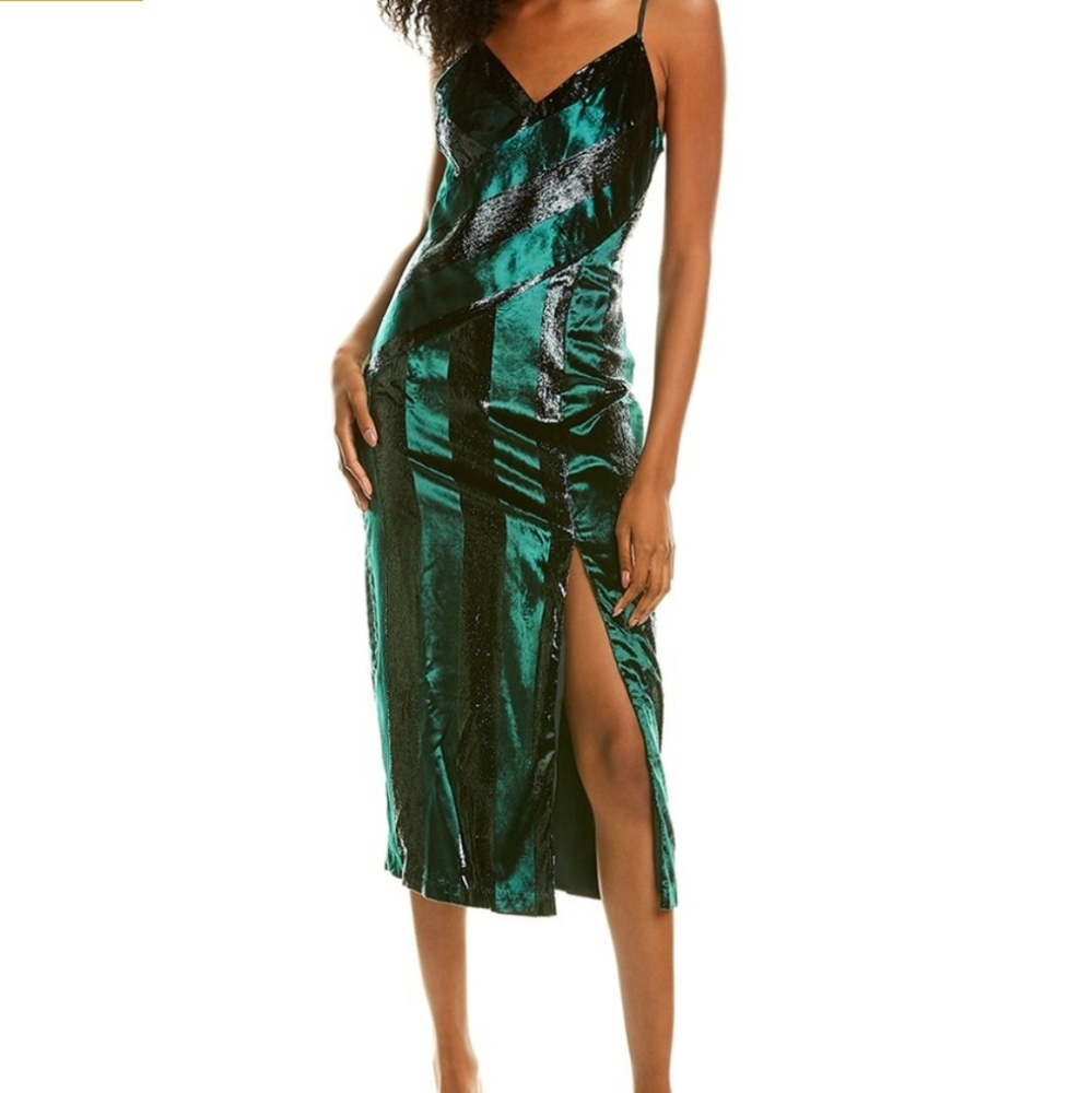 Yumi Kim Jeweled Dress Sz L Nwts
